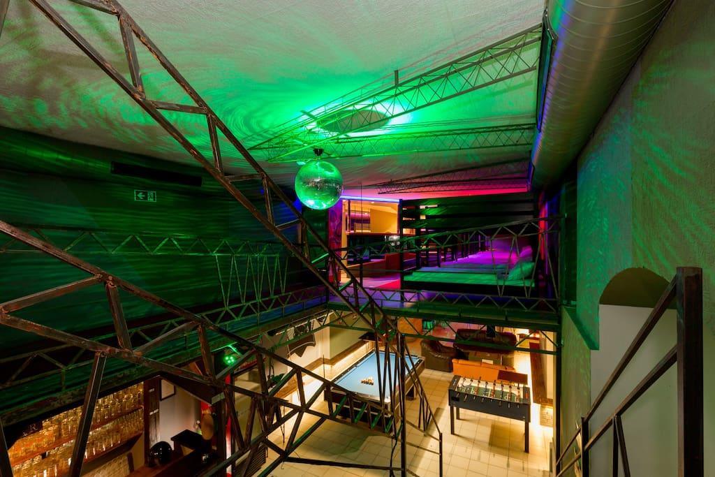 The Bachelor Bar - Bunker | Private Club Villa Budapest Luaran gambar